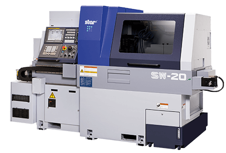 Star SW-20 sliding head lathe