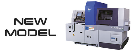 The new SD-26 Type S/E sliding head lathe